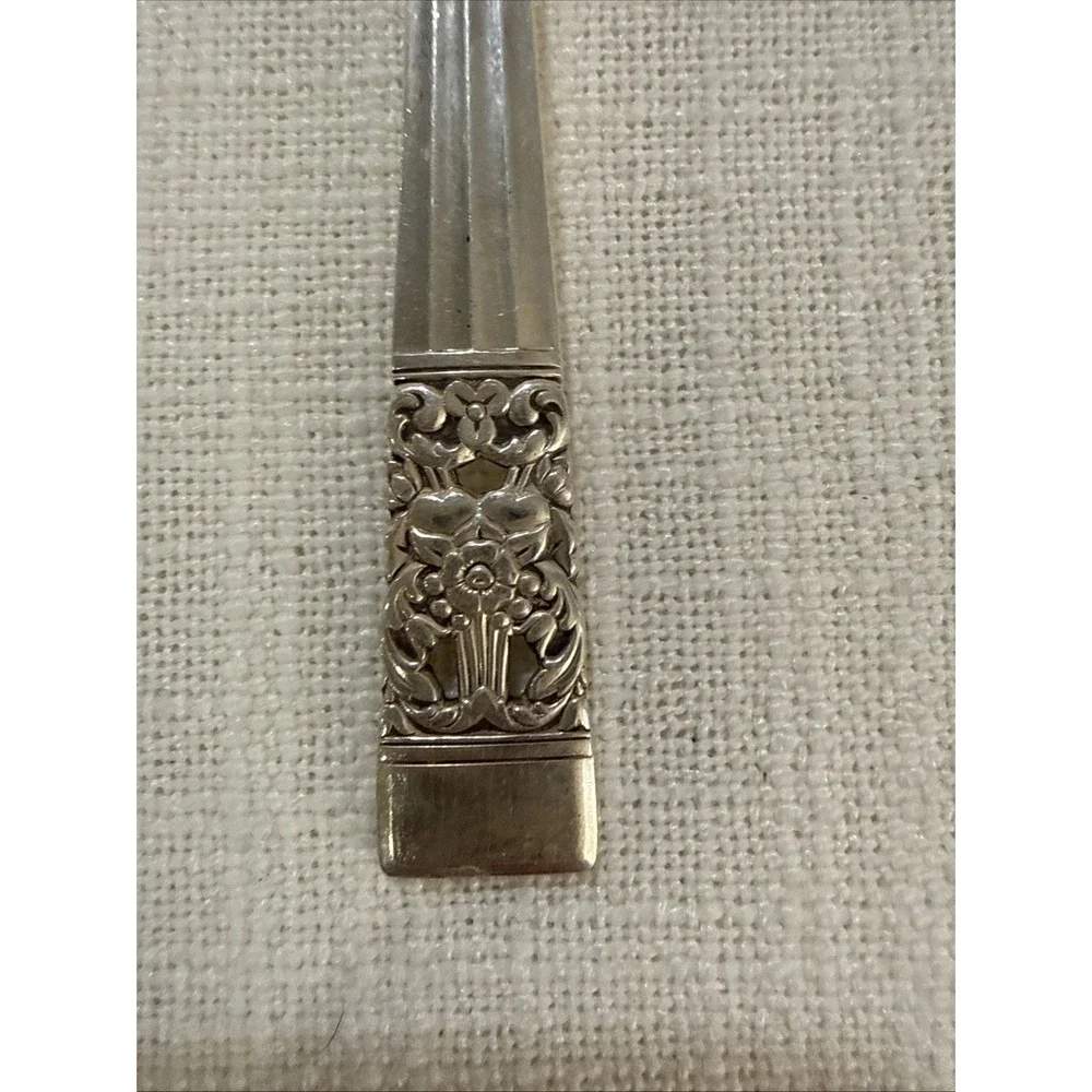 Vintage Oneida Community Silver Coronation 1936 Silverplate 1 Oval Soup Spoon 7